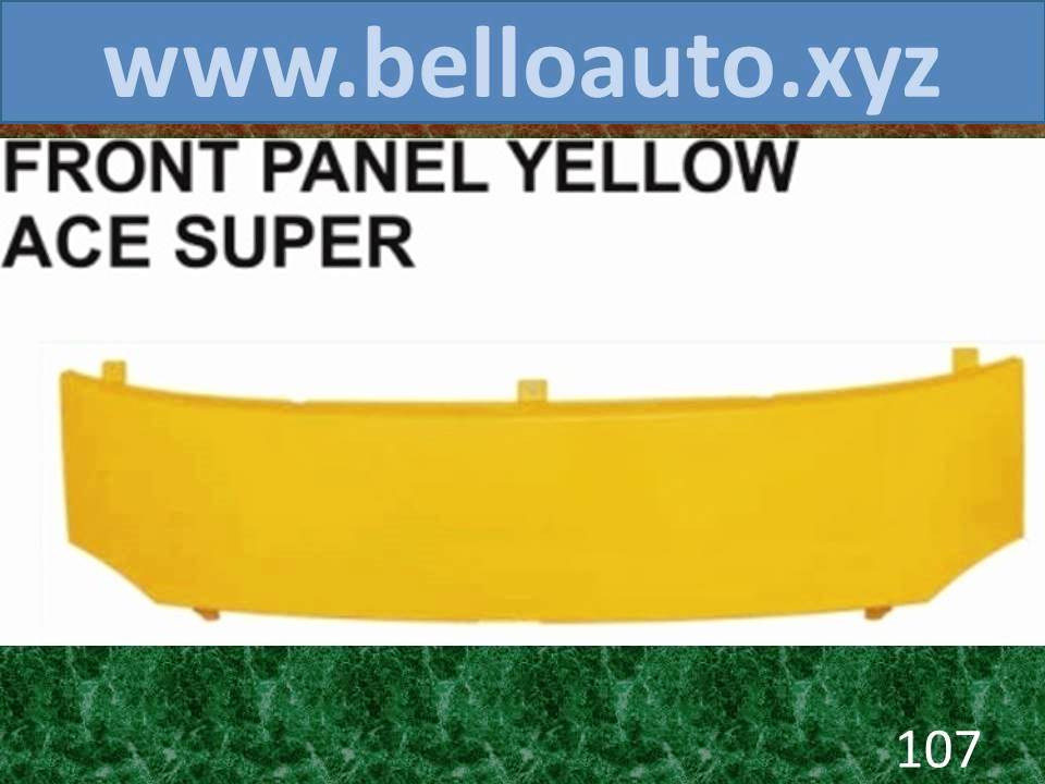 Front Panel Yellow Tata Ace Super