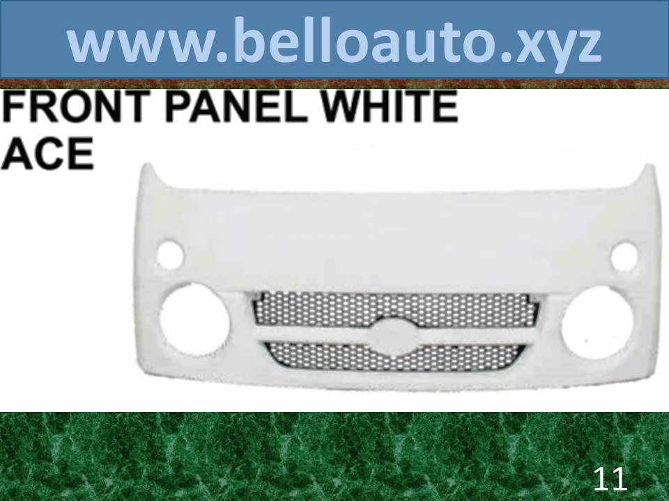 Front Panel White Tata Ace