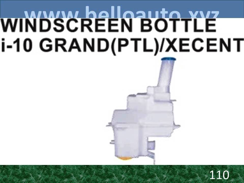 Wind Screen Bottle i10 Grand (Ptl) or xcent