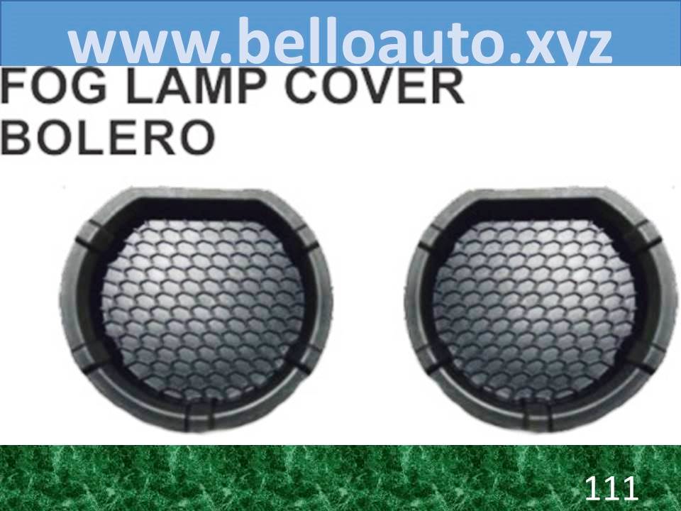 Fog Lamp Cover Bolero