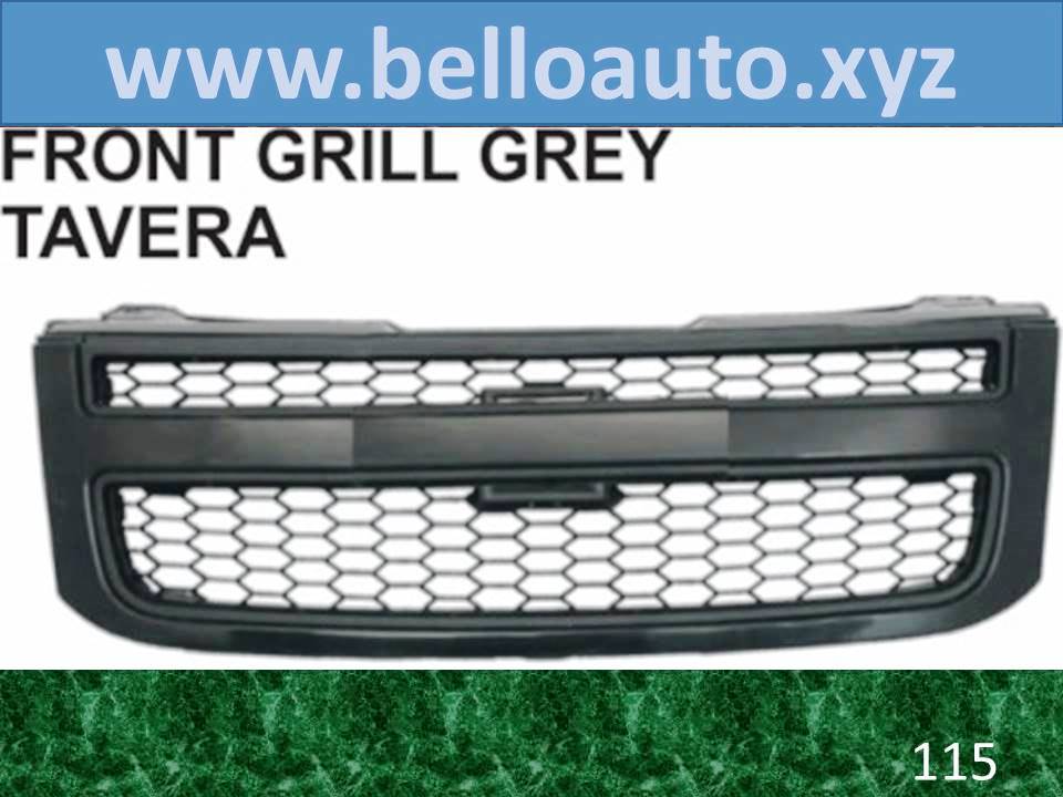 Front Grill Grey Tavera