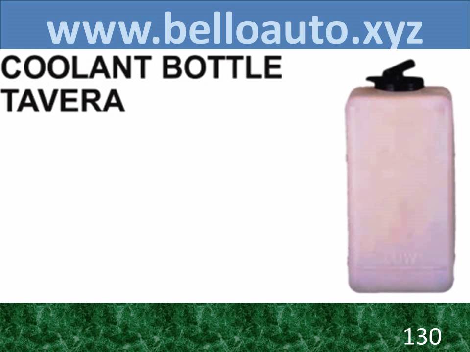 Coolant Bottle Tavera