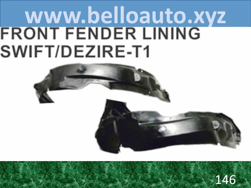 Front Fender Lining Swift, Dzire-T1