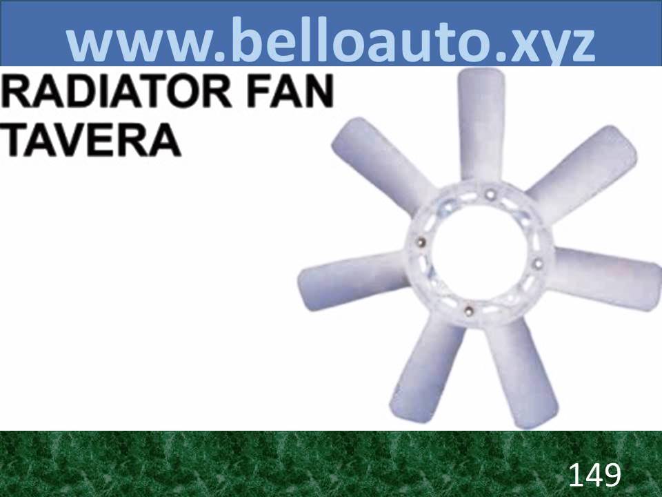 Radiator Fan Tavera