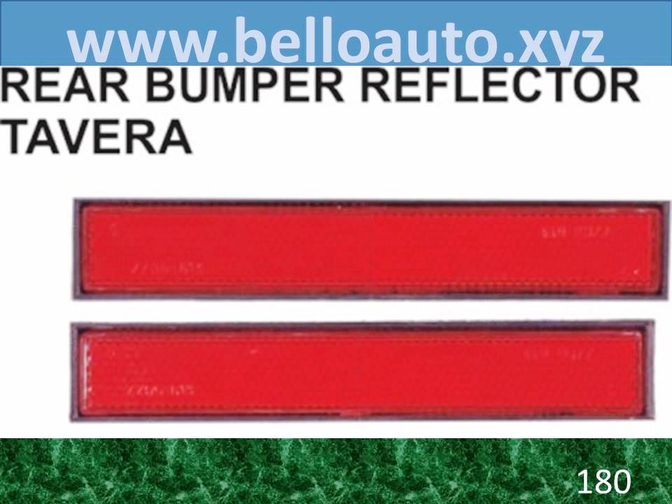 Rear Bumper Reflector Tavera