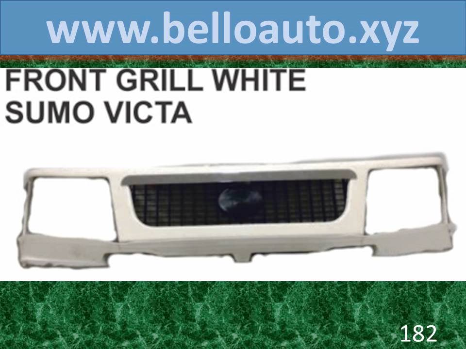 Front Grill White Sumo Victa