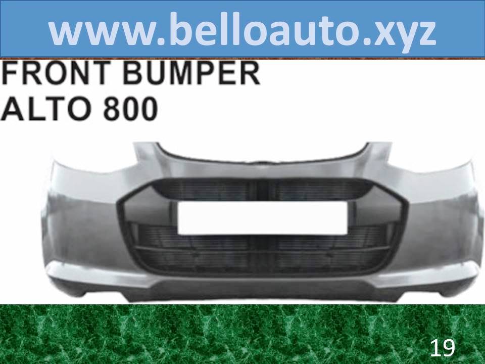 Front Bumper Alto 800