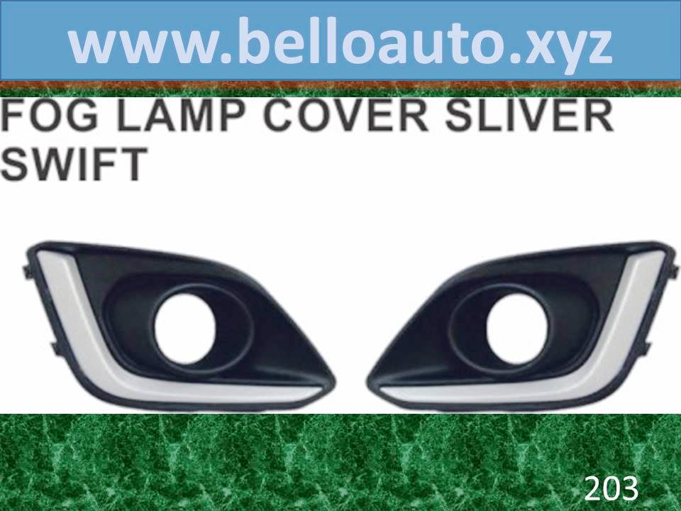 Fog Lamp Cover Silver Swift