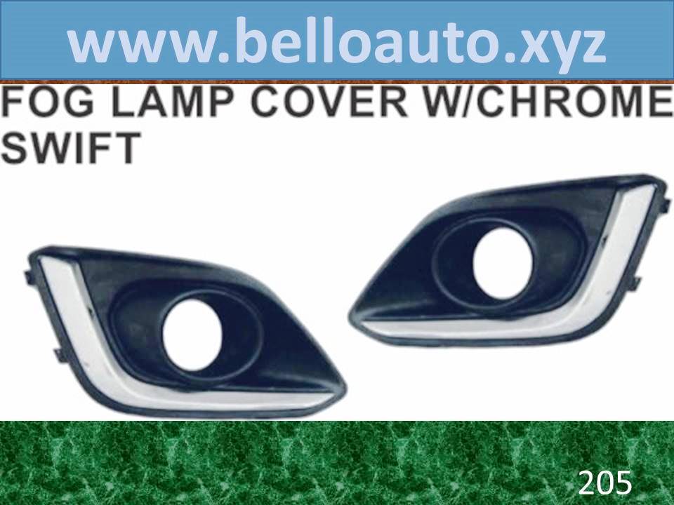 Fog Lamp Cover W/Chrome Swift