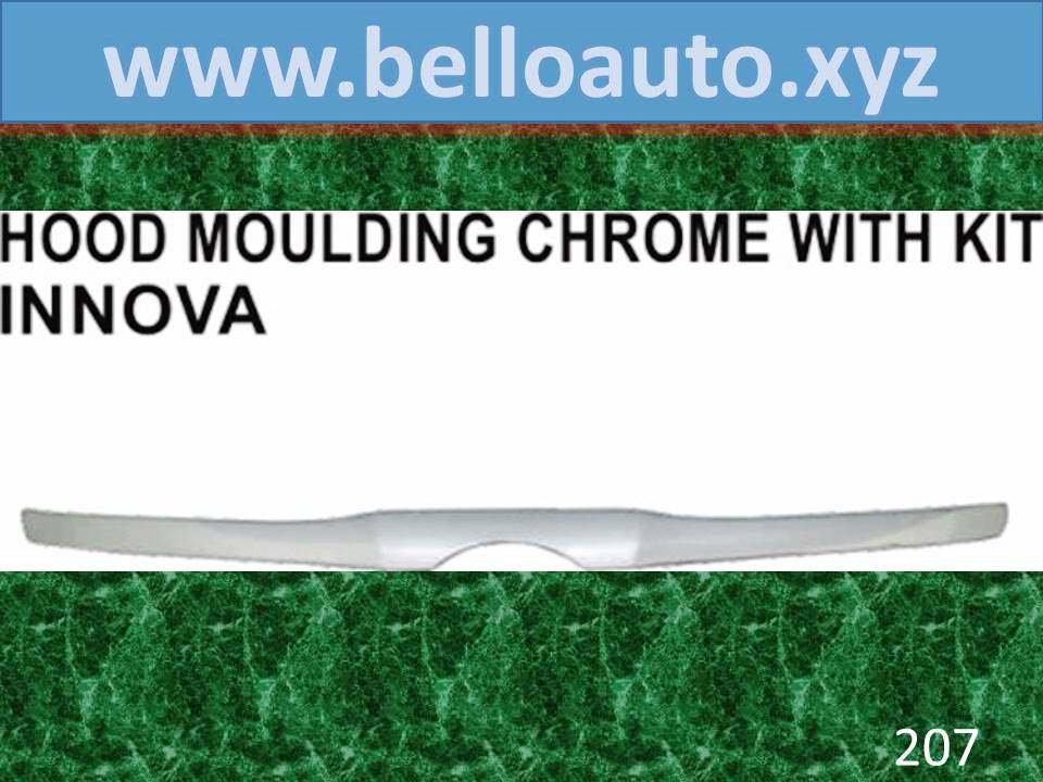 Hood Moulding Chrome with Kit Innova