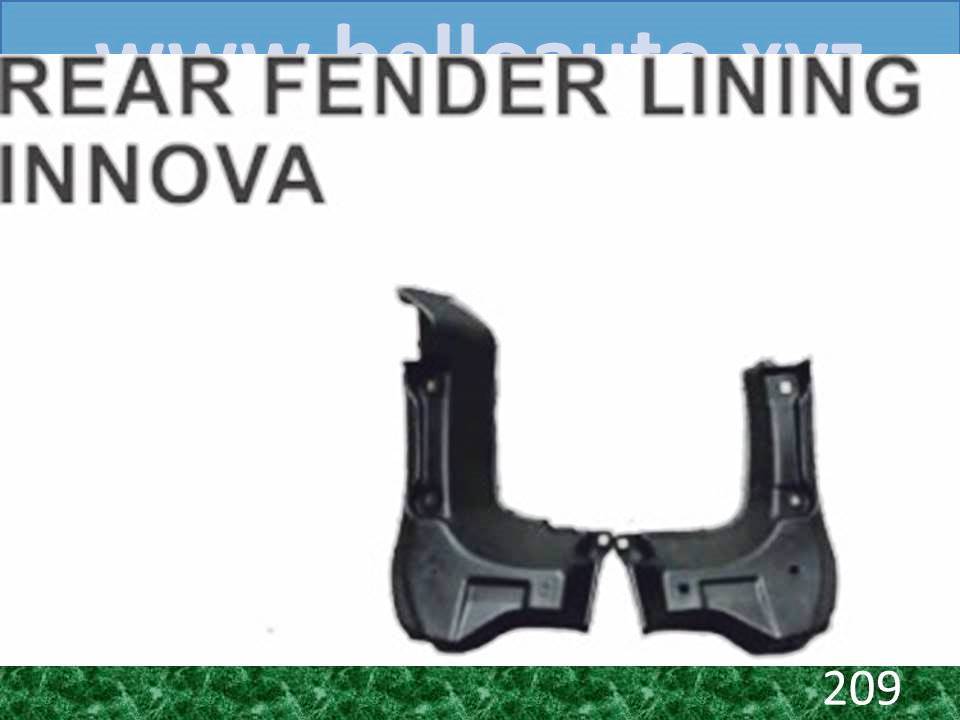 Rear Fender Lining Innova