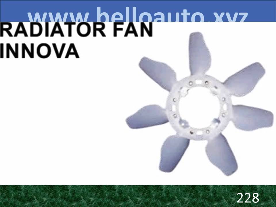 Radiator Fan Innova