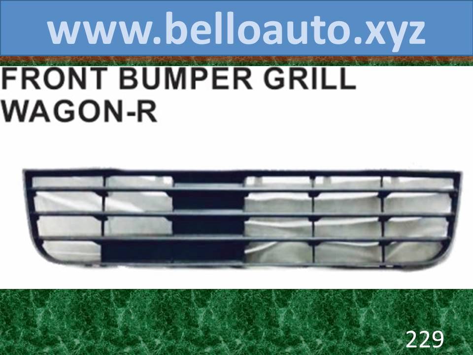 Front Bumper Grill Wagon Radiator