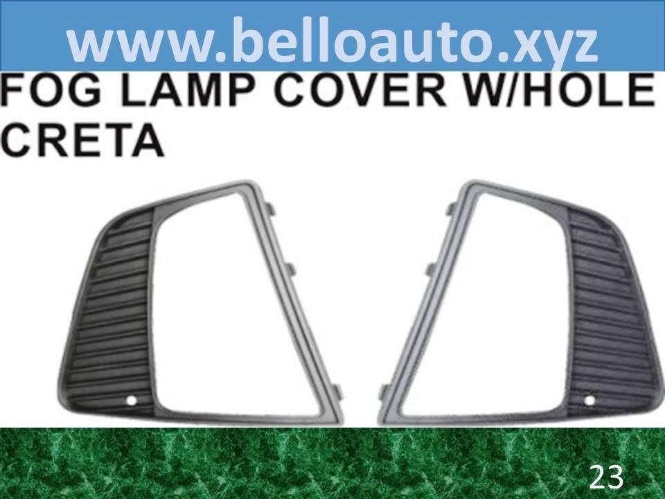 Fog Lamp Cover W-Hole Creta