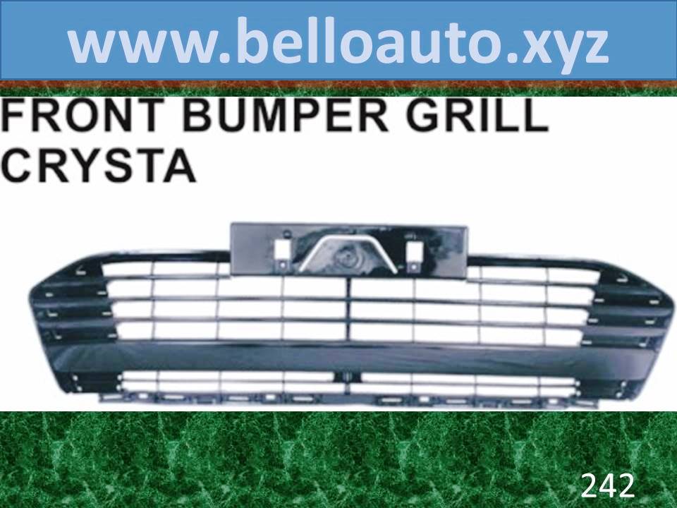 Front Bumper Grill Crysta