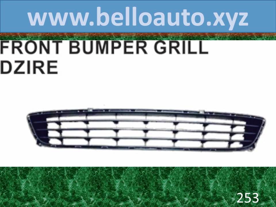 Front Bumper Grill Dzire