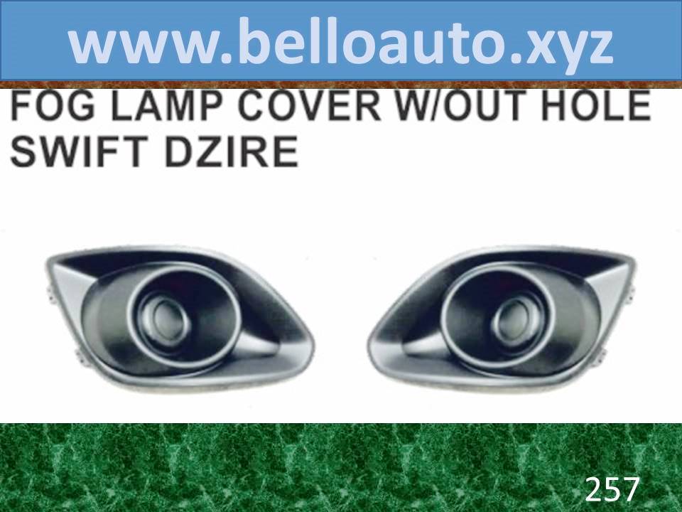 Fog Lamp Cover W-Out Hole Swift or Dzire