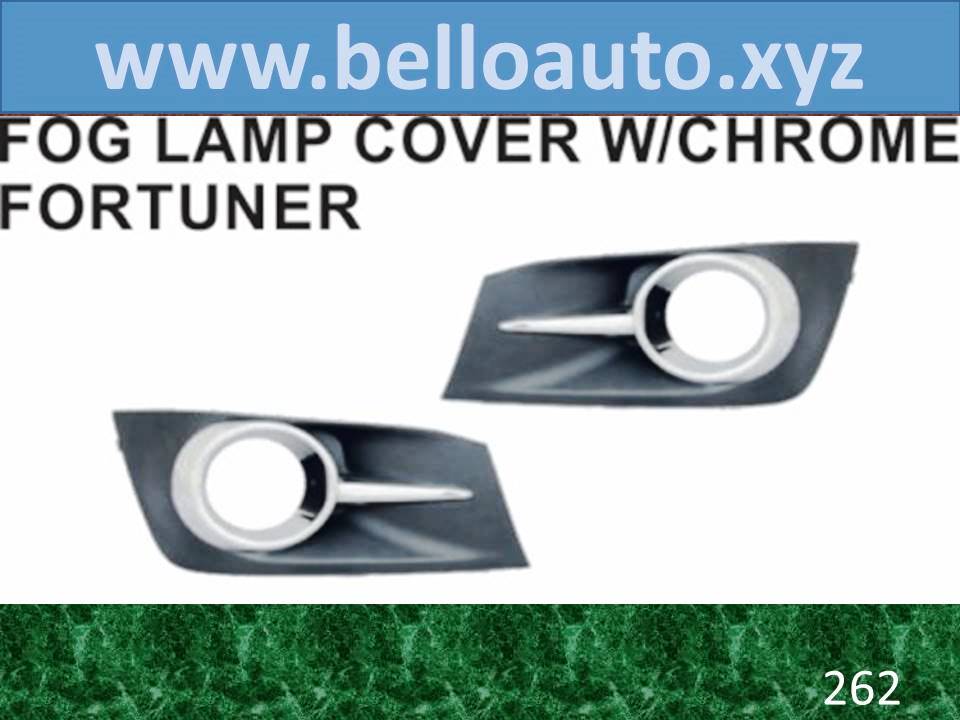 Fog Lamp Cover W-Chrome Fortuner