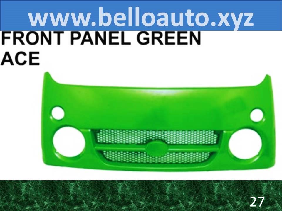 Front Panel Green Tata Ace