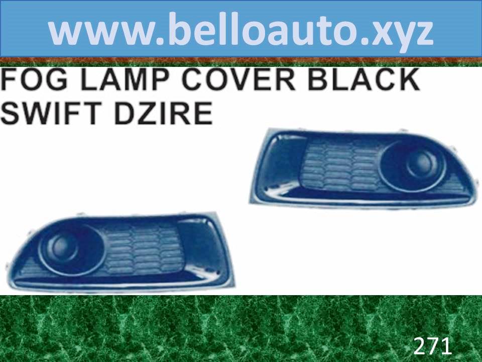 Fog Lamp Cover Black Swift or Dzire