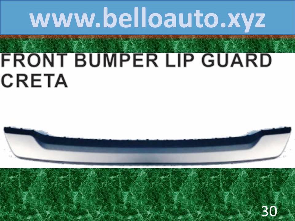 Front Bumper LIP Gaurd Creta