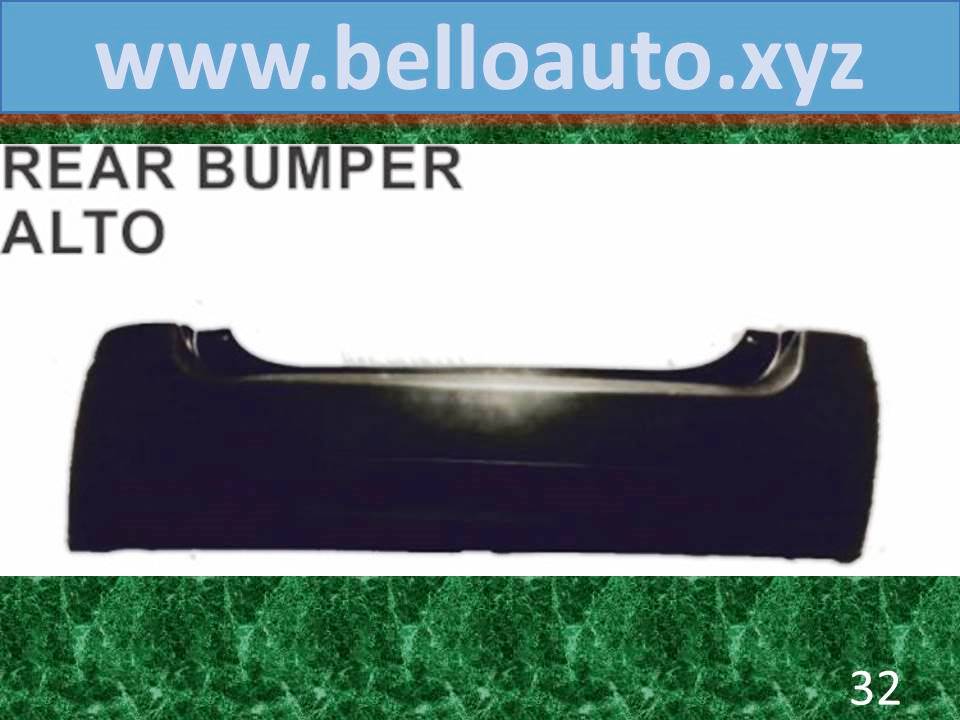 Rear Bumper Alto