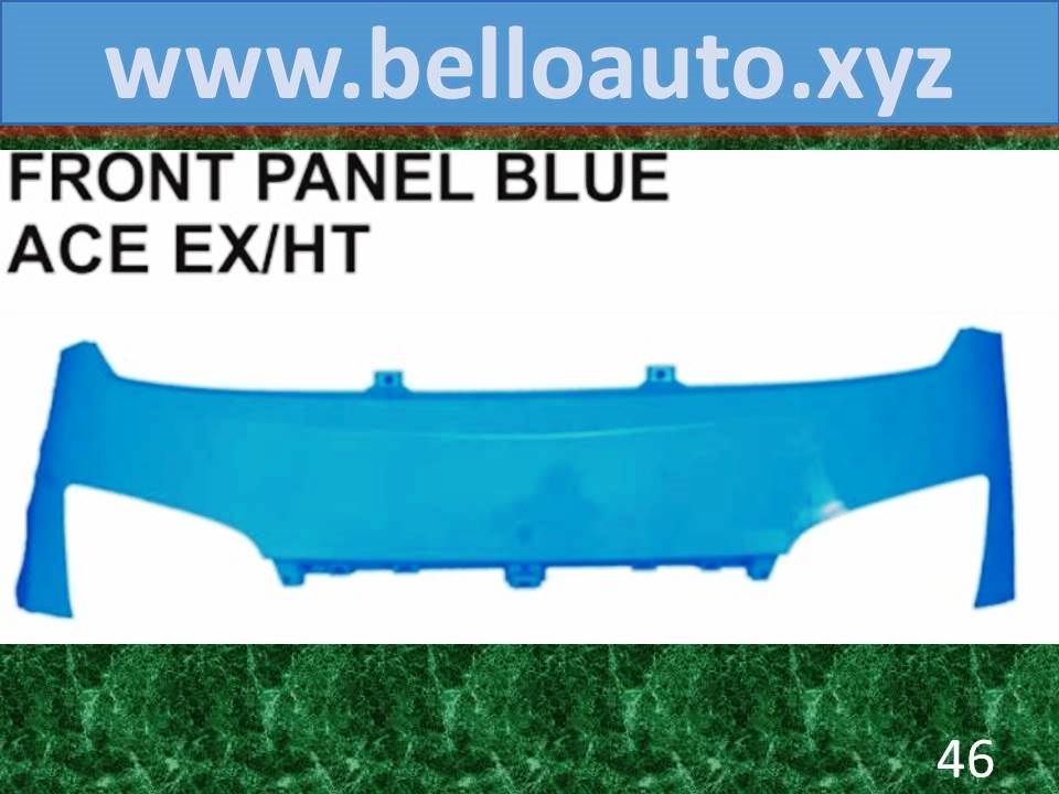 Front Panel Blue Tata Ace EX or HT