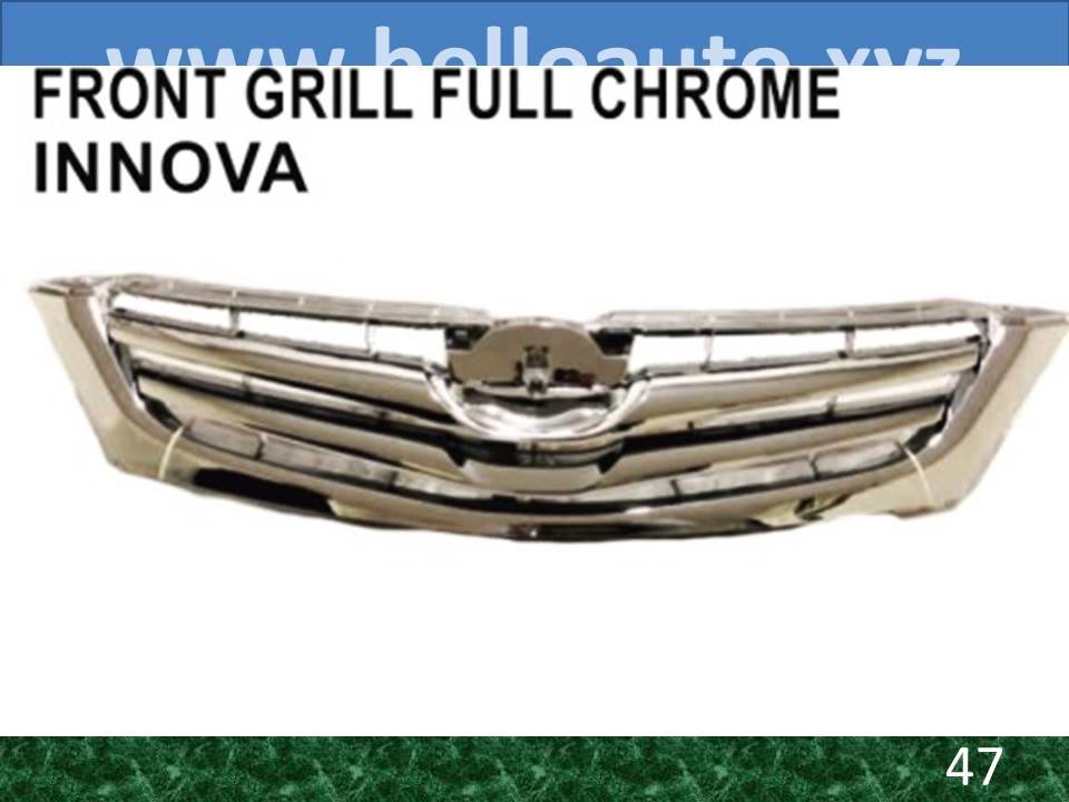 Front Grill Full Chrome Innova