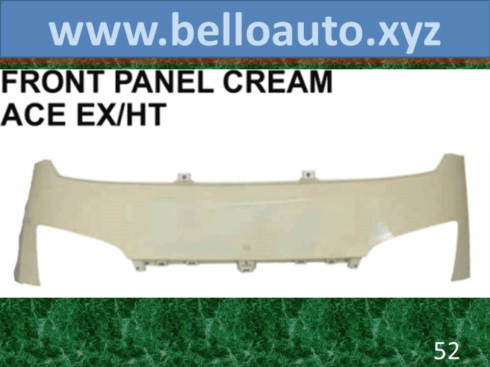 Front Panel Cream Tata Ace EX/HT