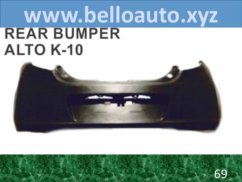 Rear Bumper Alto K-10