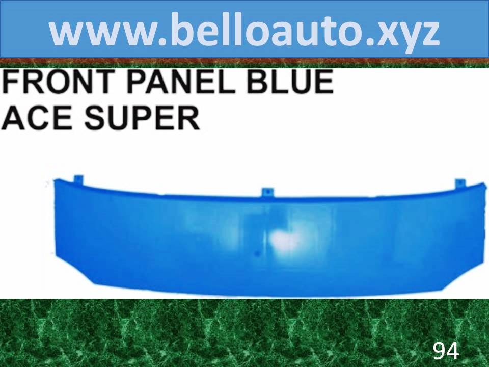 Front Panel Blue Ace or Super