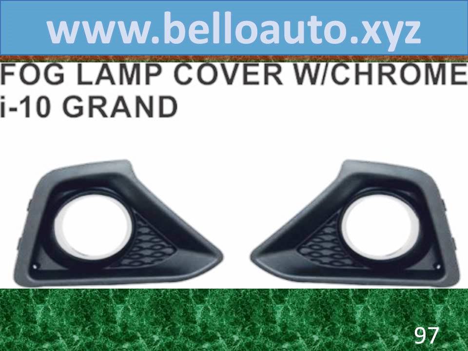 Fog Lamp Cover W-Chrome i10 Grand